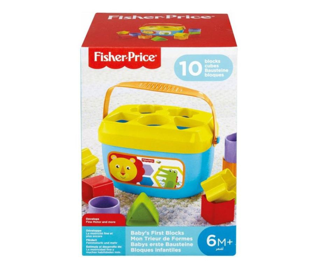 Fisher-Price Pierwsze klocki malucha - 402428 - zdjęcie 4